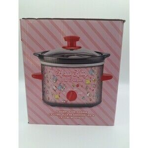 Hello Kitty and Friends 2-Quart Slow Cooker Removable Stoneware Insert 3 Heat
